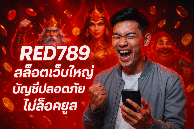 RED789 สล็อตเว็บใหญ่ บัญชีปลอดภัย ไม่ล็อคยูส
