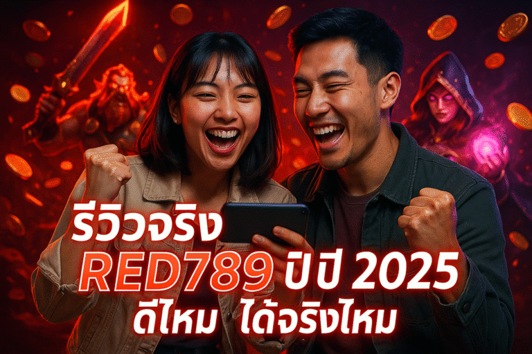 รีวิวจริง RED789 ปี 2025 ดีไหม ได้จริงไหม