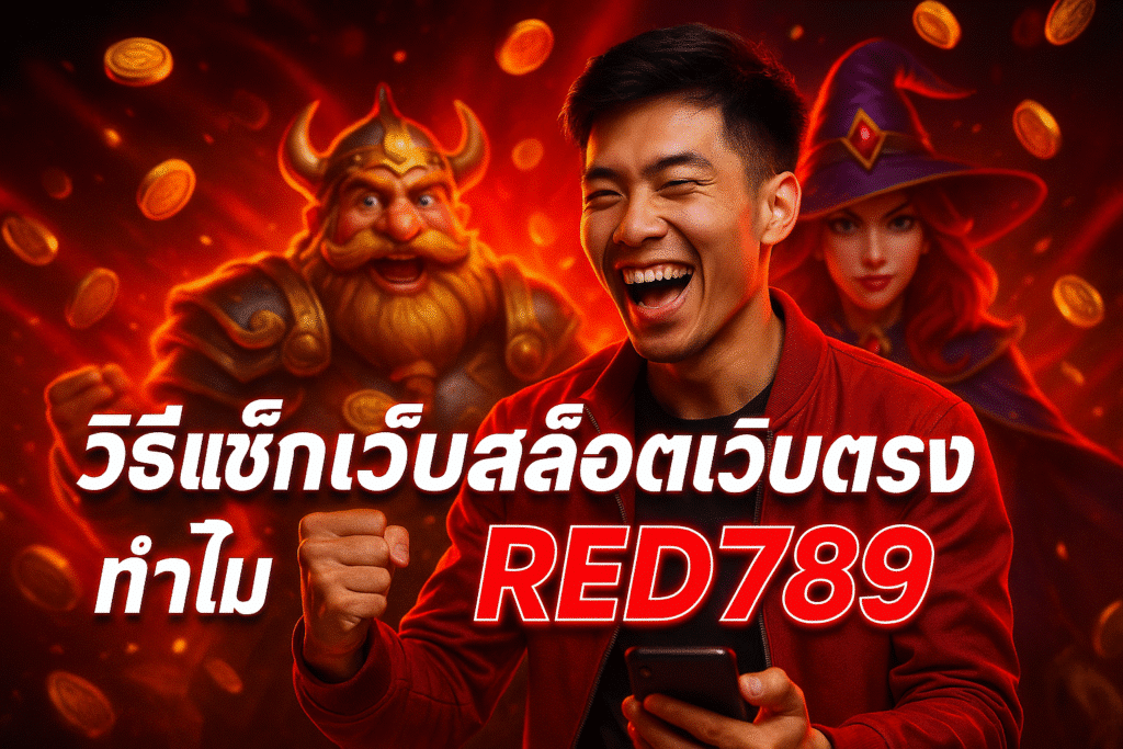 วิธีเช็กเว็บสล็อตเว็บตรง ทำไม RED789 ผ่านหมด