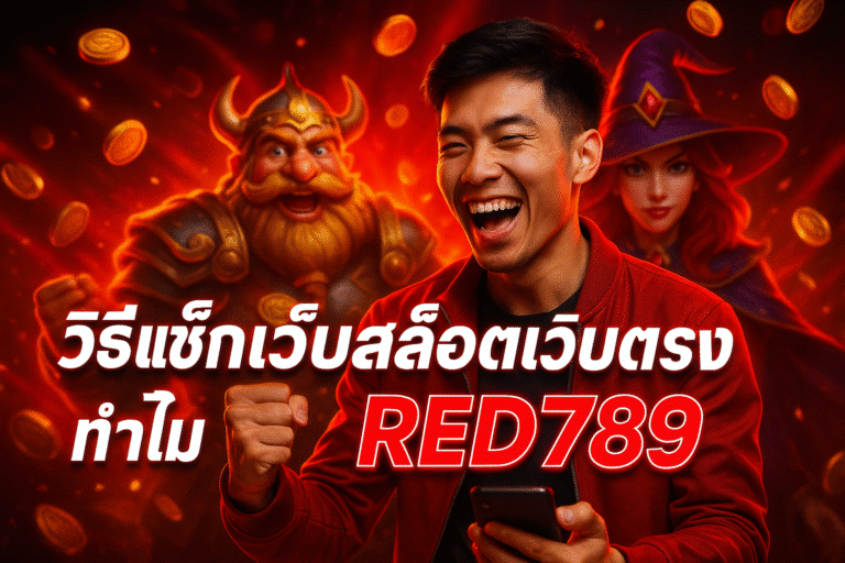 วิธีเช็กเว็บสล็อตเว็บตรง ทำไม RED789 ผ่านหมด