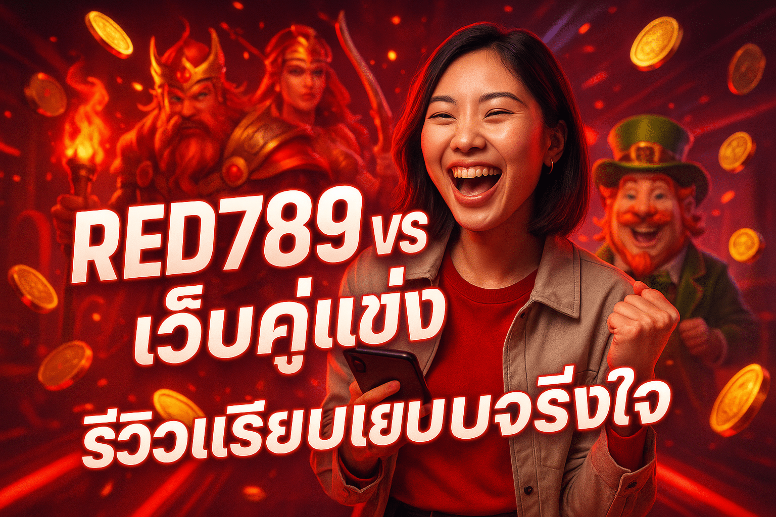 RED789 vs เว็บคู่แข่ง รีวิวเปรียบเทียบจริงใจ