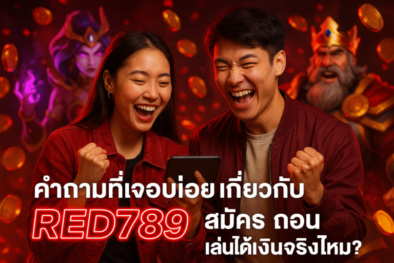 คำถามที่เจอบ่่อเกี่ยวกับ RED789 สมัคร ถอน เล่นได้เงินไหม?
