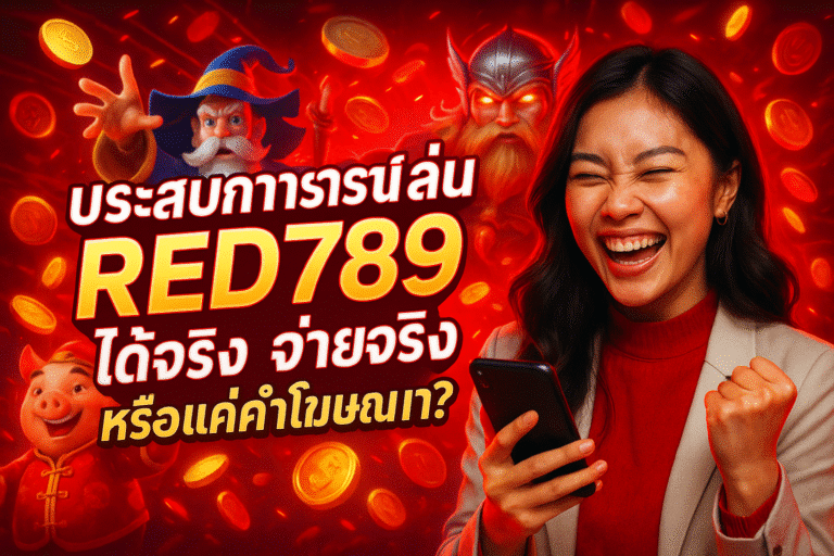 ประสบการณ์เล่น RED789 ได้จริง จ่ายจริง หรือแค่คำโฆษณา?