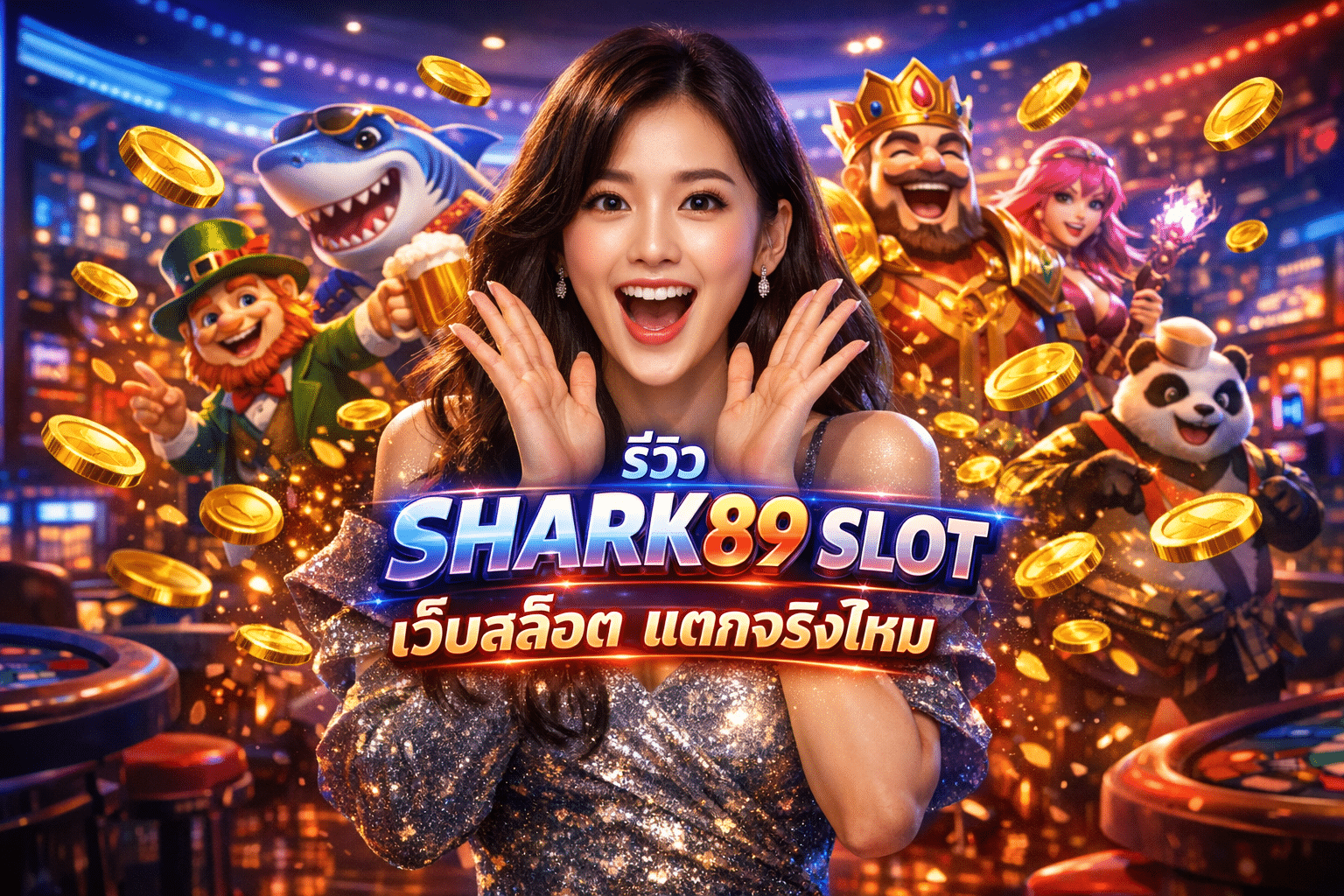 รีวิว SHARK89 SLOT เว็บสล็อต แตกจริงไหม