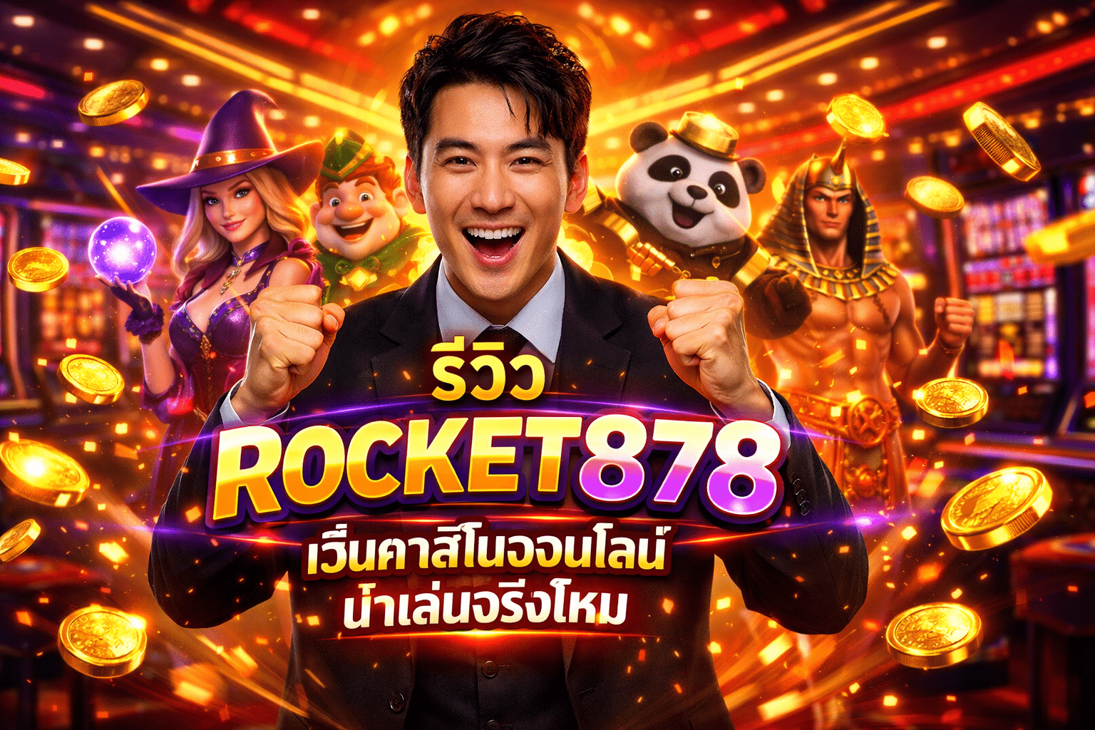 รีวิว ROCKET878 เว็บคาสิโนออนไลน์ น่าเล่นจริงไหม